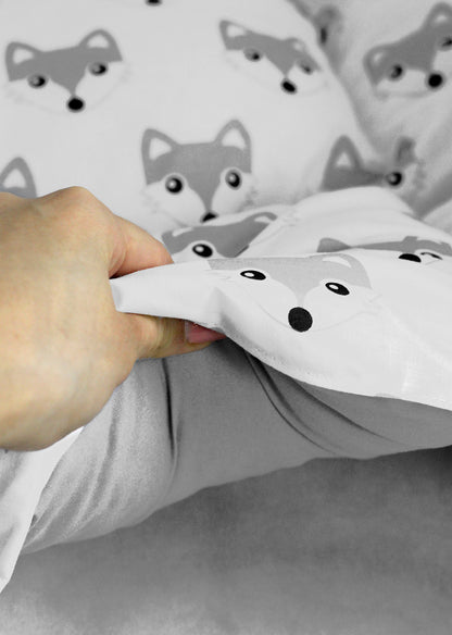 Teepee for kids from cotton gray fox, teepee tent for playing, tipi enfant, childrens teepee, playhouse